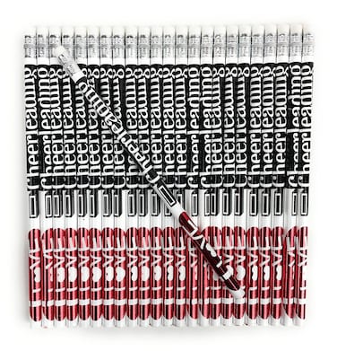 Lucky Pine I Love Cheerleading Pencils, Kids Sport Pencils, Made in USA (24 pencil set)