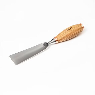 StryiCarvingTools Stryi Sculpture Carving Gouge 1.2 In Blade Sweep #5, Wood Carving Tools Gouge For Mallet Blow, Woodworking Hand Tool Curved Chisel SG530, Brown, StryiCarvingTools_SG1605_2