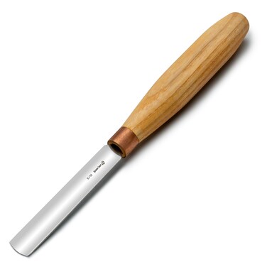 BeaverCraft Wood Carving Gouge K5/12 Woodworking Hand Chisel Compact Wood Carving Knife for Beginners and Profi