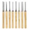8Pcs Wood Lathe Tools, Professional Wood Turning Tools for Lathe Chisel Set with 2 Skew 1 Spear Point 1 Parting 1 Round Nose 3 Gouge Tools for Beginners Professionals Hobbyists