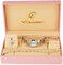 Gift Set Women's Watch Silver- Jewelry Set- Necklace-Ring- Earrings - Band