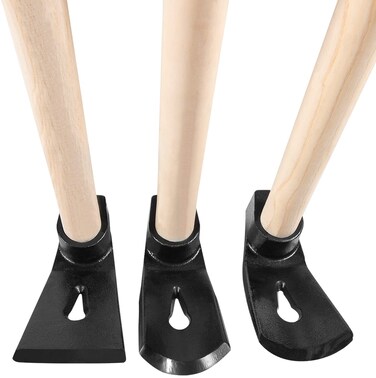 Adze Woodworking Tool Set Wood Carving Bowl Adze - Straight Adze, Big Curve Adze, Small Curve Adze for Log Carving Hand Adze Curved Bowl Adze