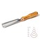 Stryi Wood Carving Gouge 0.8" Blade #9 Radial Profile - Deep Gouges, Rounded Chisel, Wood carving tools, Woodworking Gouge, Straight Hand Gouge For Soft and Hard Woods For Profi And Beginners G920