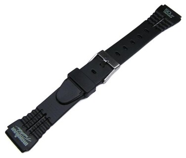 15mm Timex Black Watchband for Vintage Ladies 50 LAP Ironman Triathlon Indiglo 82241, TX782241