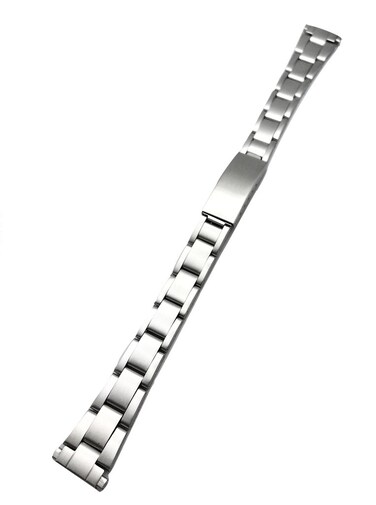 NewLife 12-15mm Metal Watchband   Women's Watches Silver Stainless Steel Replacement Watchstrap with Clasp