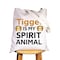 WZMPA Funny Cartoon Cosmetic Makeup Bag Tiger Fans Gift Tiger Is My Spirit Animal Makeup Zipper Pouch Bag For Women Girls (Tiger Spirit Tote)