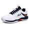 Womens Mens Lightweight Indoor Court Shoes Badminton Shoes for Pickleball, Tennis, Table Tennis, Volleyball (019 Blue, 41)