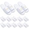 Ramede Set of 12 Bridesmaid Slippers Disposable Wedding Bride Slippers Bulk Bridesmaid Gifts for Wedding Day Bridal Party Women Bachelorette Party Favor