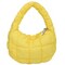 Puffer Bag Women Mini Quilted Cute Bubble Handbag Crescent Wrist Satchel Y2k Purse