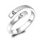 BEILIN Leo Rings 925 Sterling Silver Zodiac Sign Rings Adjustable 12 Constellation Astrology Rings Jewelry Gifts for Women