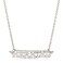 The Wandering Jewel Pure Sterling Silver Necklace with Pendant Feminist 18 Inch Chain Handmade Necklaces for Women - Herkind - 925 Sterling Silver - Simple Minimalist Women's Jewelry - Gift Box