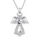 KesaPlan 925 Sterling Silver Guardian Angel Pendant Necklace for Women You Are My Angel With Wings Pendant Necklace Birthday Thanksgiving Day Mother's Day Christmas Day Jewelry Gift