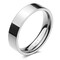 NOKMIT 5mm Wedding Band Rings for Women Dainty 14K White Gold Couple Anniversary Engagement Thumb Ring High Polished Plain Flat Cigar Band Tarnish Resistant Comfort Fit Size 4 to 11 (9)