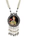 Handmade Indian Silver Oxidized Fashion Ethnic Pearl Boho Traditonal Padmavat Necklace Jewelry Women