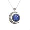 Blue Zodiac Sign necklace Moon pendant Pisces jewelry Pisces necklace Constellation Fashion gifts for women 22