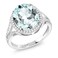 Gem Stone King 4-8 Cttw Oval Gemstone Birthstone Halo Engagement Ring For Women   925 Sterling Silver   Oval 12X10MM   Wedding Anniversary Promise Ring   Available In Size 5,6,7,8,9