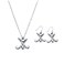 Infinity Collection Field Hockey Jewelry Set, Field Hockey Earrings and Charm Necklace, Gift forl Field Hockey Players, Moms and Coaches, Field Hockey Team Gifts