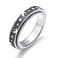 Men Women Moon Star Spinner Ring 925 Sterling Silver Fidget Rings for Anxiety Stress Relieving ADHD Autism Rings Inspirational Band Ring (9)