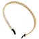 Thin Metal Headbands with Hoop Chain - Cute Headwear Hair Accessories for Women and Girls
