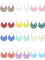 12 pairs of colorful cutout boho cutout pattern bohemia earrings for women hanging dangling fashion set boho DIY lightweight women&#39;s earrings candy color earrings