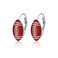 925 Sterling Silver Sports Game Jewelry Rugby Ball American Football Stud Earrings for Women Boys Football Team Sports Lovers