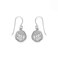 Boma Jewelry Sterling Silver Cut-Out Leaf Branch Dangle Earrings
