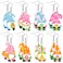8 Pairs Gnome Earrings for Women Gnome Jewelry Gift Women's Drop and Dangle Earrings for Easter Mother's Day Summer Valentine's Day Christmas New Year(Egg Style)