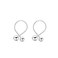20G Minimalist Double Sided Ball Earrings for Women 925 Sterling Silver Hypoallergenic Nickel Free Simple Crossover Screw Ear Piercing Cartilage Daith Fashion Unique Jewelry