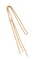 EASTERUP Purse Chain Strap,Adjustable Shoulder Cross Body Chain Strap with Metal Buckles for Women,41-51 Inch Gold Replacement Chain Strap