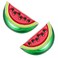 CALLARON 2Pcs Christmas Fruit Pin Watermelon Enamel Pin Cute Clothing Brooch Pin Cartoon Lapel Brooch Pin Hat Pin Christmas Tree Decoration 1.38 x 0.71 inch