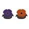 Enamel Poppy Flower Brooches Pin Set for Women Men Veterans Cute Red Purple Lest We Forget Statement Badges Lapel Pins Remembrance Memorial Day Jewelry Souvenir Gifts 2 Pieces