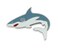 Pinsanity Great White Shark Enamel Lapel Pin