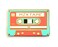 Pinsanity Retro Cassette Mixtape Enamel Lapel Pin
