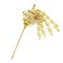 Siwalai Thai Traditional Gold Plated Multicolor Crystals Hair Pin 6 Inches