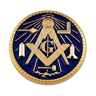 1" Masonic Lapel Pin(WT)