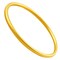 Obiyos Gold Bangles for Women-14K Gold Plated,Round Bangle,Gold Bracelets Stackable,Solid Plain Polished Bangles Special Gifts 14K Gold Plated Bangles for Women