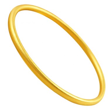 Obiyos Gold Bangles for Women-14K Gold Plated,Round Bangle,Gold Bracelets Stackable,Solid Plain Polished Bangles Special Gifts 14K Gold Plated Bangles for Women
