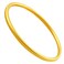 Obiyos Gold Bangles for Women-14K Gold Plated,Round Bangle,Gold Bracelets Stackable,Solid Plain Polished Bangles Special Gifts 14K Gold Plated Bangles for Women