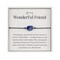 RareLove Friendship Bracelet Lapis Lazuli Healing Bracelets for Women,Healing Crystal Best Friend Adjustable Beaded Strand Bracelets Protection Long Distance Touch Bracelets