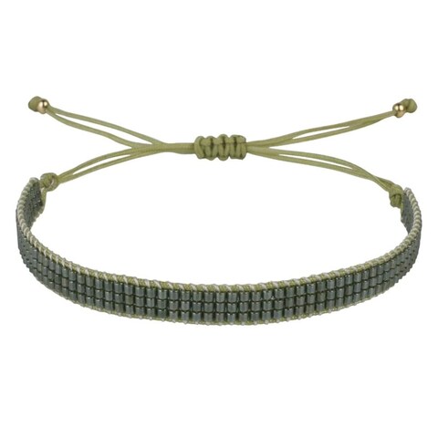 C&middot;QUAN CHI Summer Sweet Candy Color Seed Beaded Strand Bracelets Beach Bangle Cuff Wrap Bracelets Women Fashion Handmade Bracelets （25E）