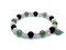 Dce A++ Optimum Triple Love Bracelet Gemstone Handmade Bracelets - Rose Quartz - Black Tourmaline - Green Aventurine 8Mm Beaded Crystal Bracelets For Women Gift By Dazzling Crystal Exports
