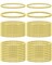 Taiyin 40 Pcs Gold Beaded Bracelet for Women Sets Gold Bead Bracelet Elastic Ball Bracelet Gold Beaded Bracelets for Women Beaded Stretch Bracelets for Friendship Jewelry Gifts, 4 mm and 6 mm