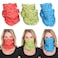 Triple9 Shop Balaclava Face Mask, Neck Gaiter, UV Protector Hood Motorcycle Ski Snowboarding Cycling Hunting Scarf for Men Women Kids (Red, Green, Light Blue)