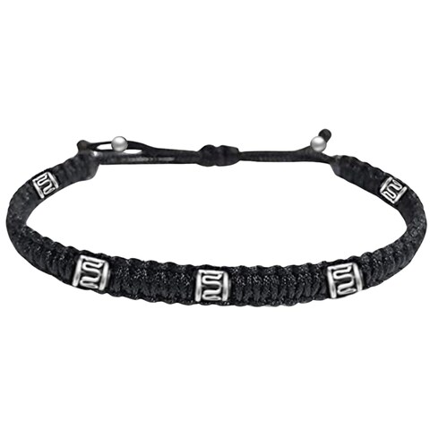 DARSHRAJ Silver Anklet For Women   Cylinder Solid Beads Anklet For Women  Bracelet For Men   Fully Adjustable No Size Issue