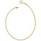 Kooljewelry 10k Yellow Gold Rope Anklet (1.5mm, 10 inch)