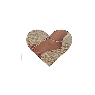 Allereyae Vintage Pearl Toe Ring Anklet Bracelet Pearl Beaded Barefoot Sandals Chain Pearl Ankle Bracelet Beach Wedding Foot Chain Jewelry for Women