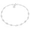 Dainty Safari Elephant Parade Link .925 Sterling Silver Bracelet or Anklet   Elegant and Playful Animal-Themed Jewelry for Women