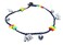 PTN Elephant Anklet Rasta Flower Jamaican Ankle Bracelet Jewelry (AK0023)