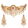 TARINIKA Antique Gold Plated Anuradha Choker Set with Peacock Design - Indian Jewelry Sets for Women   Perfect for Ethnic Occasions   Traditional Indian Choker Jewelry set   1 Year Warranty*