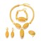 Sajayea Dubai 24K Gold Plated Jewelry Sets for women African Wedding engagement Gifts Party Jewellery Sets With Gift Box(SJ-384)